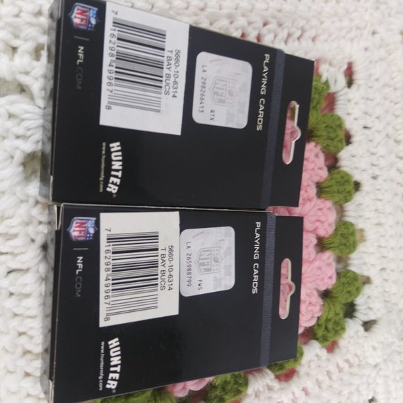 Two New Tampa Bay Buccaneers Decks of Playing Cards - Picture 2 of 4